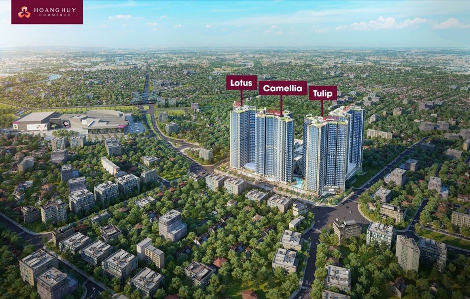Hoàng Huy Commerce — phối cảnh